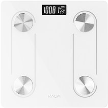 카프 체지방측정 스마트체중계, 화이트, KF-SIBS100