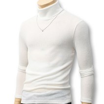 블루포스 남성용 폴라 드롭핑 터틀넥 티셔츠 무지 단체복 목폴라티