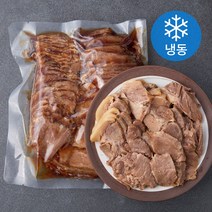 고기고명용 소스 차슈 슬라이스 (냉동), 1개, 600g
