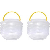 킵샌딩 폴딩 물통 2p, 01 투명