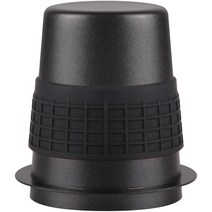 커빙 커피 라인 도징툴 탬퍼 분쇄컵 51mm, 1개, 블랙