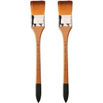 리즈제이 화방용품 아크릴화 프리미엄 빽붓 2p 05 5번, 28cm, 2개
