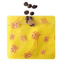 마켓감성 스몰 캔디 지퍼백, 20개, 곰돌이