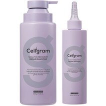 셀리그램 스칼프 인 리커버리 리페어 샴푸 400g + 트리트먼트 200ml 세트, 1세트