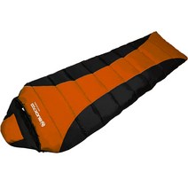 BUCK703 사계절 거위털 침낭 2100g, 오렌지, 1개