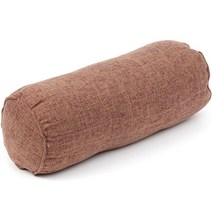 원통 롱쿠션, 브라운