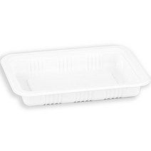 스완 국 찜 탕 도시락 일회 실링 배달용기 19143 3호 5칸 600ml 백색, 100개입, 1개