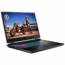 에이서 니트로 5 17.3, 셰일 블랙, Free DOS, N22C2, 512GB, 코어i7, 16GB