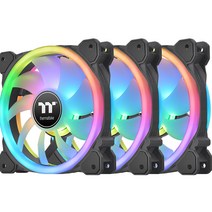 써멀테이크 12 RGB 라디에이터 팬 3p Controller 세트, SWAFAN