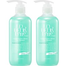 로더렛 컬러핏 파우더리 브리즈 헤어 샴푸 베이비 파우더 향, 500ml, 2개