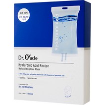 닥터오라클 하이알루로닉 애씨드 블루 마스크, 10개입, 1개