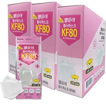 웰퓨어황사마스크(3단소형)(KF80), 30개입, 3개, 화이트