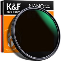 케이앤에프컨셉 NANO X Fader X자없는 가변필터 72mm, ND32-ND512