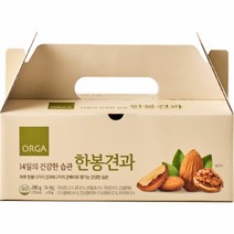 ORGA 건강한 습관 한봉견과 14p, 280g, 1개
