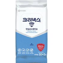 크리넥스 안심 손소독 티슈, 32개입, 1개
