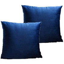 마켓피오 심플 벨벳 쿠션커버 2p