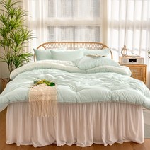 그래이불 순수 오가닉 선염 코튼 호텔 침구세트 Q