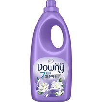 다우니 초고농축 7일 탈취파워 섬유유연제 화이트 티와 릴리 본품, 2L, 1개