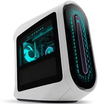 델 에일리언웨어 게이밍 데스크탑 루나라이트 화이트 DAWR15N-WP08KR (i9-13900KF WIN11 Pro RAM 64GB NVMe 2TB + HDD 2TB RTX4090), 기본형, Alienware Aurora R15 - DAWR15N-WP08KR