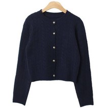 여성용 베스볼 베이직 데일리 꽈배기 가디건 cpcd2393k31