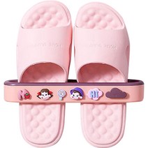 욕실 슬리퍼 거치대, 핑크, 1개