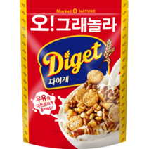 오리온 오 그래놀라 시리얼 다이제, 1개, 250g