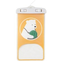 부라덜스 귀여운 핸드폰 방수팩, 1개, 백곰