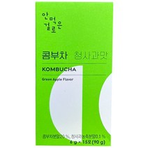 안먹은걸로 청사과맛 콤부차, 6g, 15개입, 1개