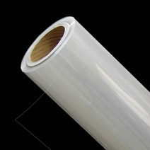 PET필름 투명필름지 얇은아스테이지 50mic 600mm x 300m, 1개
