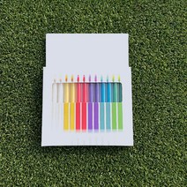 주씨쌍점 화려한 불꽃 케이크 촛불 12p 세트, 1세트, 무지개