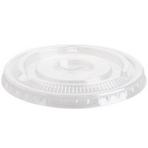 스완 일회용 아이스컵 민자 뚜껑 92mm 100p, 평면형, 1개