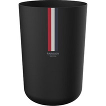 파리지앵 오픈형 휴지통 원형 10L, 블랙, 1개