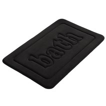 보나라온 bath 논슬립 발매트, 02 검은색