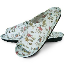 케이에스몰 이중바닥 더블쿠션 면실내화 레빗베어, 민트(MF707)