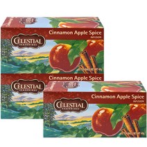셀레셜시즈닝스 시나몬 애플 스파이스 티, 2.4g, 60개