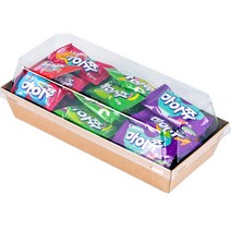 레벤데코 크라프트 종이 일회용 도시락 뚜껑 50세트 1호, 50개