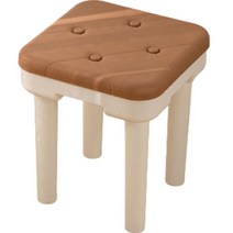 클레어라 조립식 작은 의자, 쿠키 브라운, 1개