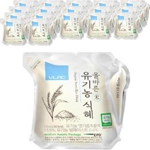 비락 올바른 유기농 식혜, 18개, 110ml