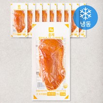 오쿡 훈제 닭가슴살 스테이크 (냉동), 100g, 10팩