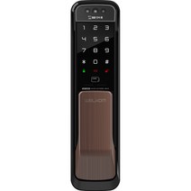 웰콤 솔리티 얼굴인식 무타공 푸시풀 도어락 WP-500A, 방문설치