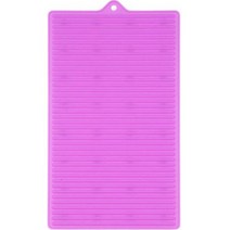 실리콘 빨래판 다용도 손빨래 애벌빨래판, 04 보라, 1개