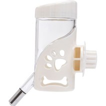 카르노 반려동물 발바닥 걸이형 급수기 350ml, 화이트, 1개