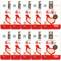 펫파운드 반려동물 촉촉통살 닭안심 + 가다랑어, 닭안심&가다랑어, 22g, 10개