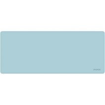 morac 마스 가죽 키보드 마우스 장패드, 블루, 1개