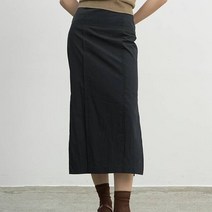 나인 에센셜 핀턱 롱 스커트 SK-4921