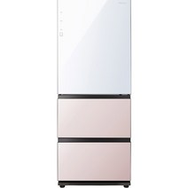 위니아 클라쎄 스탠드형 김치냉장고 방문설치, 화이트 + 솔리드 핑크, GRKQ37EPWPS