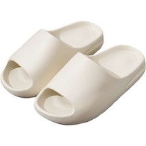 엣지프로 가정용 논슬립 폭신한 욕실화, 1개, 화이트