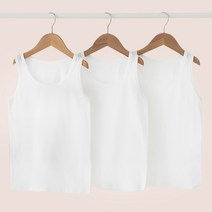 롤리트리 여아 순면 백물 런닝 세트 3P