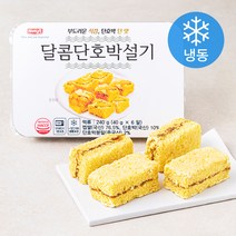 달콤 단호박설기 (냉동), 1개, 240g