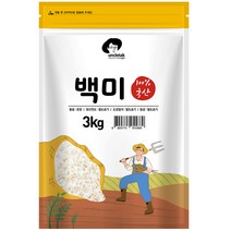 엉클탁 2023년산 백미, 3kg, 1개